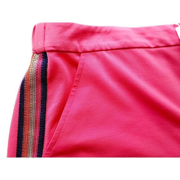 Trina Turk Emmy Side Striped Watermelon Pink Pull On Shorts XXL NWT SRP $188 - Picture 8 of 14